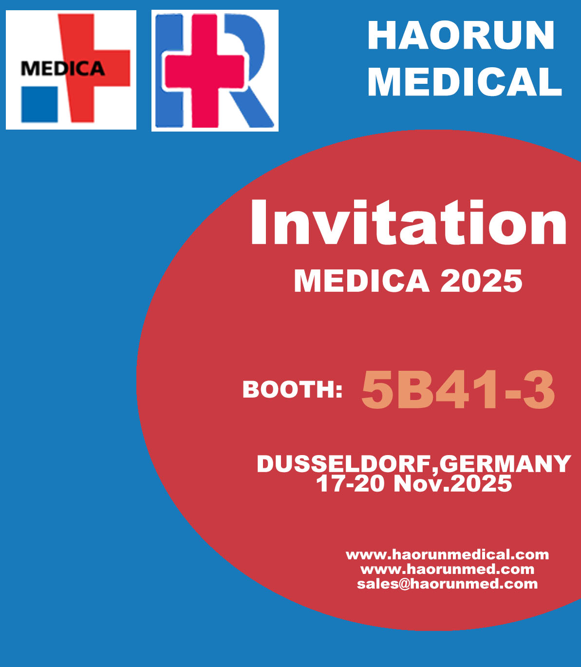 اكتملت الاستعدادات لـ MEDICA Germany - نحن نتطلع إلى زيارتك!